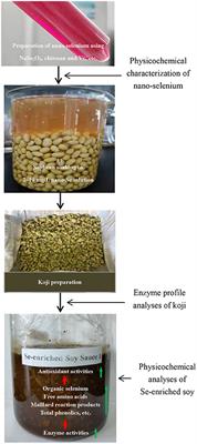 Enhancing organic selenium content and antioxidant activities of soy sauce using nano-selenium during soybean soaking